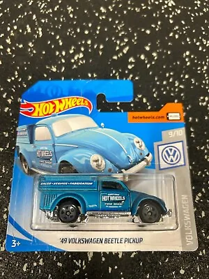 Buy VOLKSWAGEN VW 49 BEETLE PICKUP BLUE Hot Wheels 1:64 **COMBINE POSTAGE** • 2.95£