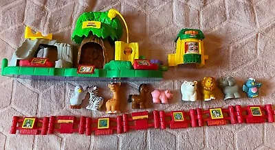 Buy Fisher Price Little People ABC Learning Zoo Animals Tree House Play Set • 19.95£