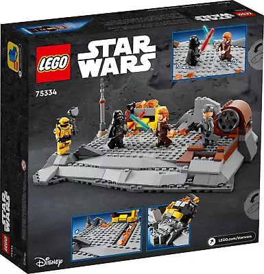 Buy LEGO Star Wars 75334 Obi-Wan Kenobi Vs. Darth Vader *** NO MINIFIGURES *** New • 10£