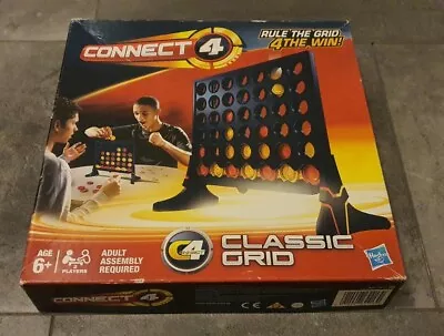 Buy CONNECT 4 RULE THE GRID 4 THE WIN! By HASBRO From 2012 Fun Family Game Tradition • 3.61£