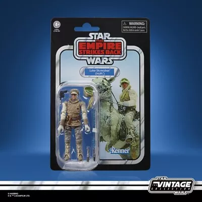Buy Star Wars The Vintage Collection Action Figure Wave 34 - Luke Skywalker (Hoth) • 11.95£