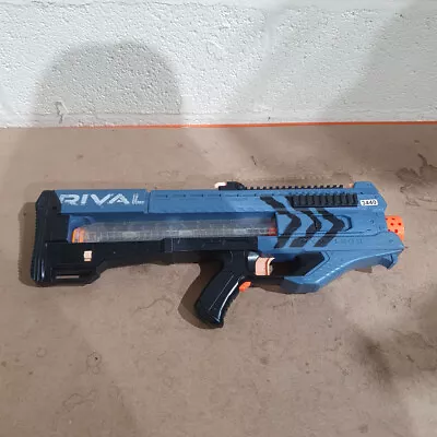Buy Nerf Rival Zeus MXV-1200 Blue & Black Trigger Lock Precision Motorized Blaster • 15.99£