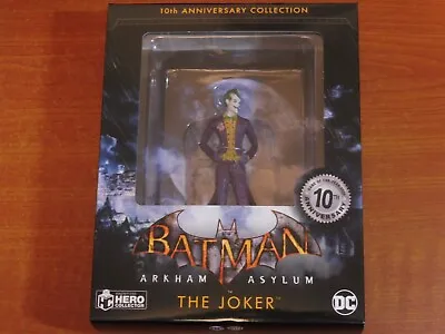 Buy Eaglemoss Batman Arkham Asylum Figurine Collection: THE JOKER '10th Anniversary' • 24.99£