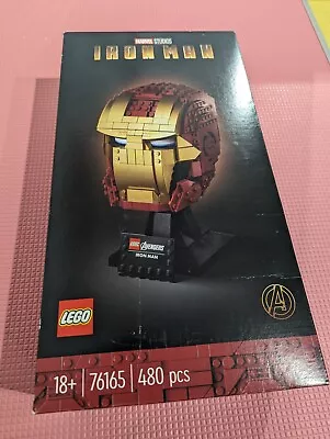 Buy LEGO Super Heroes: Iron Man Helmet 76165 BNISB - Brand New - Damaged Box • 139.99£