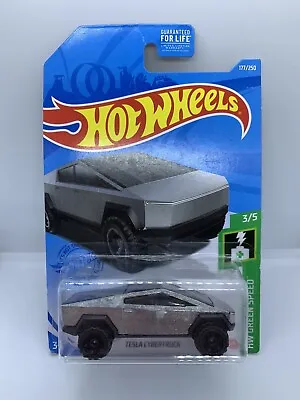 Buy Hot Wheels Mainline - Tesla Cybertruck Cyber Truck - BOXED - Diecast - 1:64 (2) • 12.99£