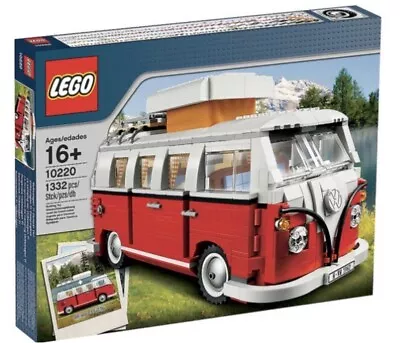 Buy LEGO Creator Expert Volkswagen T1 Camper Van (10220) • 95.99£
