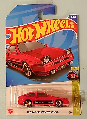 Buy Hot Wheels. Toyota AE86 Sprinter Trueno. New Collectable Toy Model Car. • 4£