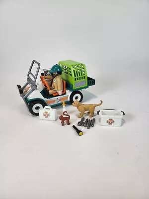 Buy Playmobil Zoo Vet Cart Zoo Car With Vet & Accessories Kids Toy Play Set • 12.99£