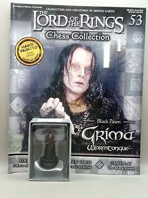 Buy Eaglemoss Lord Of The Rings Chess Collection Grima Wormtongue Issue 53 + Mag • 16£