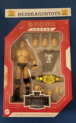 Buy Wwe Mattel Ultimate Edition Brock Lesnar Ruthless Aggresion Figure New Sealed • 62.99£