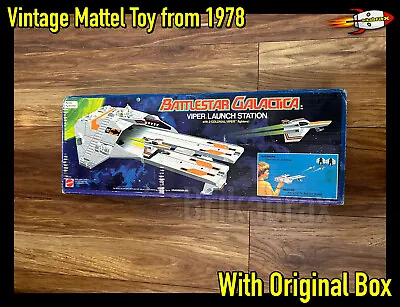 Buy Battlestar Galactica Viper Launch Station Boxed - Mattel 1978 (Not Complete) • 449.99£