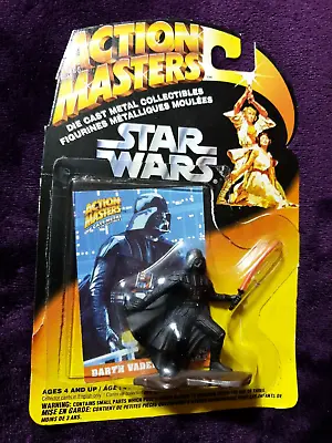 Buy Star Wars Action Masters Die Cast Metal Collectibles - Darth Vader Figurine • 9.99£