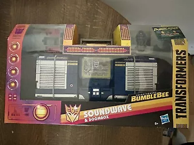 Buy Hasbro Transformers Bumblebee Soundwave And Doombox Action Figure - E2048 • 35£