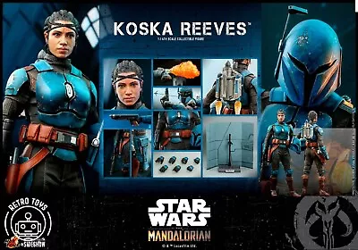 Buy Hot Toys KOSKA REEVES Star Wars TMS069 1/6 Figure NEW Original Packaging Mandalorian Sideshow • 215.20£