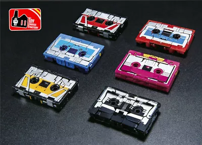 Buy Set 6 Transformers G1 Soundwave Cassette Laserbeak Ratbat Ravage Rumble Figure • 38.99£