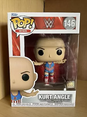 Buy Funko POP! WWE - Kurt Angle Collectable Vinyl Figure #146 Official • 15.95£
