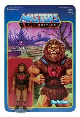 Buy Super 7 ReAction GRIZZLOR Masters Of The Universe 10cm • 23.39£