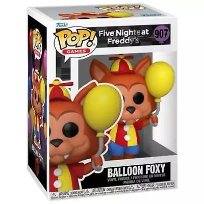 Buy Five Nights At Freddy S #907 Balloon Foxy Funko Pop • 14.95£