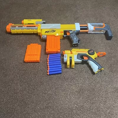 Buy Nerf Dart Gun N-Strike Recon CS-6 With Extra Mag Nerf Pistol And 10 Bullets • 14.99£