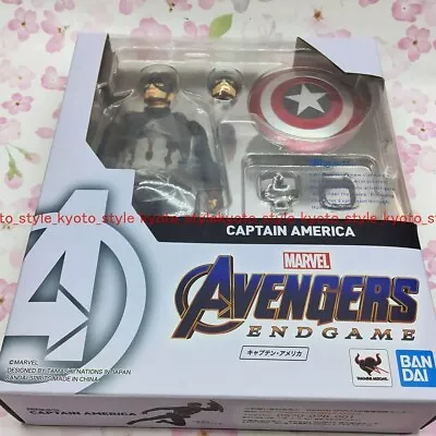 Buy BANDAI S.H.Figuarts Captain America Avengers End Game Figure 54758 JAPAN IMPORT • 106.88£