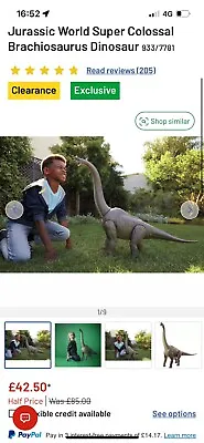 Buy BARGAIN 👀 Jurassic World Super Colossal Brachiosaurus Legacy Dinosaur Toy • 25£