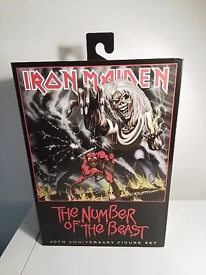 Buy Neca Iron Maiden Eddie Ultimate Number Of The Beast 40th 7  Figure New In Stock • 44.95£