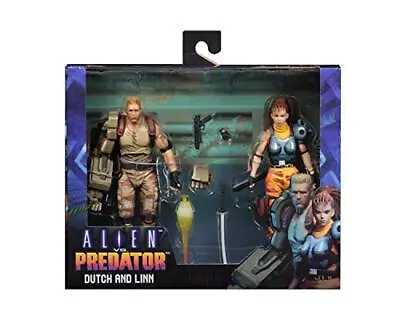 Buy Alien Vs Predator - Action Figure - Dutch & Lin Arcade 2 Pack 18cm • 81.37£