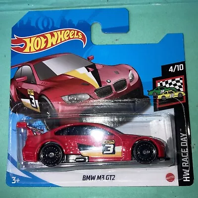 Buy Hot Wheels Bmw M3 Gt2 Hw Race Day 2021 Short Card Red Please See Photos • 4.50£