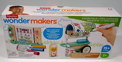 Buy Fisher Price Kit Wonder Makers Ice Cream Parlor Junior 15 Pieces Wunder... • 13.14£