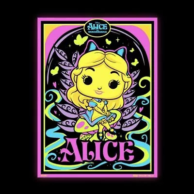 Buy Funko Pop! Poster Blacklight  Alice In Wonderland  ALICE New Original Packaging • 18.73£