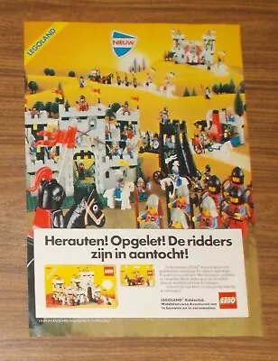 Buy Rare Advertising LEGOLAND LEGO Castle 6080 Knight's Castle King's Castle 6022 1984 • 4.27£