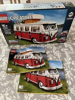 Buy LEGO Creator Expert: Volkswagen T1 Camper Van (10220) - With Box & Instructions • 100£