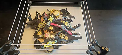 Buy WWE Mattel Elite Belts Wrestling Figure Toy Belt Accessory Jakks Accessorize • 5£