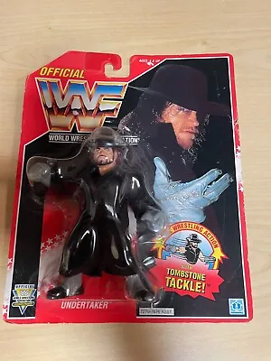 Buy WWF Wrestling Hasbro Action Figure Undertaker On MOC New + Original Packaging (OB) • 415.40£