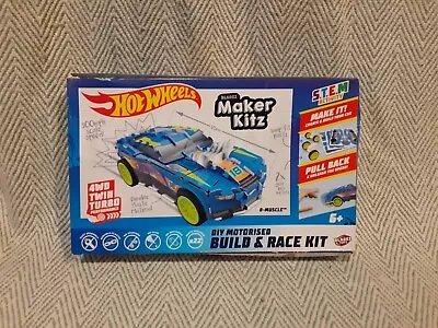 Buy Hot Wheels Bladez Maker Kitz DIY Pull Back Build And Race Kit Contents Sealed • 9£