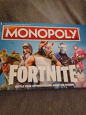 Buy Monopoly Hasbro Gaming Fortnite Edition Board Game • 5.49£