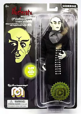 Buy Mego Action Figures 8 Inch Glow In The Dark Nosferatu With Black Coat Limited Ed • 19.79£