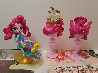 Buy My Little Pony Equestria Girls Minis Pinkie Pie Switch-a-Do Salon Playset Hasbro • 10£