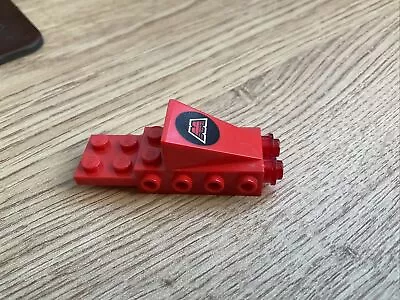 Buy LEGO Red Cockpit Space Nose With M:Tron M Tyron Logo Pattern 2336p68 B66 • 5£