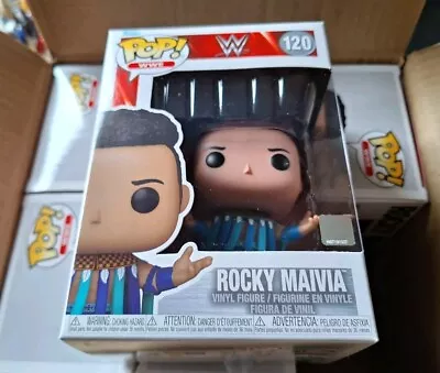 Buy Funko POP! WWE Rocky Maivia #120 Vinyl Figure New • 11.99£