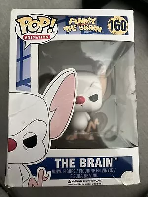 Buy Funko Pop! Pinky And The Brain- The Brain Vinyl Action Figure #160 - Damaged Box • 9.99£