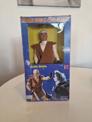 Buy Vintage MATTEL Battlestar Galactica COLONIAL WARRIOR 12  Doll COMPLETE Boxd 1978 • 130£