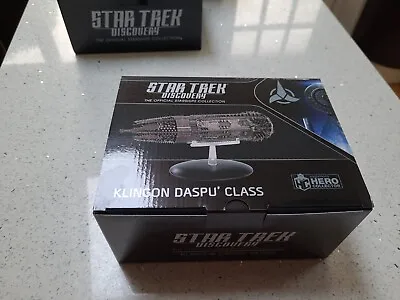 Buy Eaglemoss Star Trek Discovery Starships 24 Klingon Daspu Class Starship MINT NEW • 29.95£