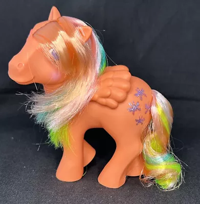 Buy FLUTTERBYE G1 My Little Pony *REHAIR* Rainbow Ponies 1980s Vintage Toy Retro • 25£