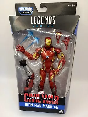 Buy Hasbro Marvel Captain America Civil War Iron Man Mk46 Legend Series BAF • 35£