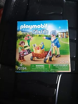 Buy Playmobil 70194 City Life Hospital Visitor With Grandmother • 4£