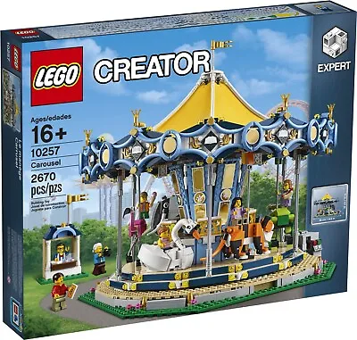 Buy LEGO 10257 Carousel - Creator Expert Fairground Brand New & Sealed 2017 • 450£