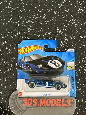 Buy FORD GT40 BLUE No8 Hot Wheels 1:64 **COMBINE POSTAGE** • 3.45£