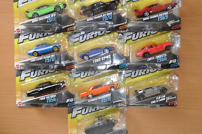 Buy Fast And Furious 1:55 Scale Deluxe Die Cast Cars - 10 Piece Lot - New/sealed • 124.99£