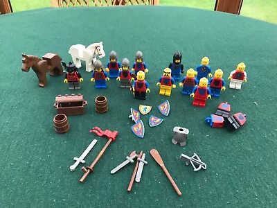 Buy Lego Knight / Castle Minifigures  Weapons And With Accessories • 11.50£